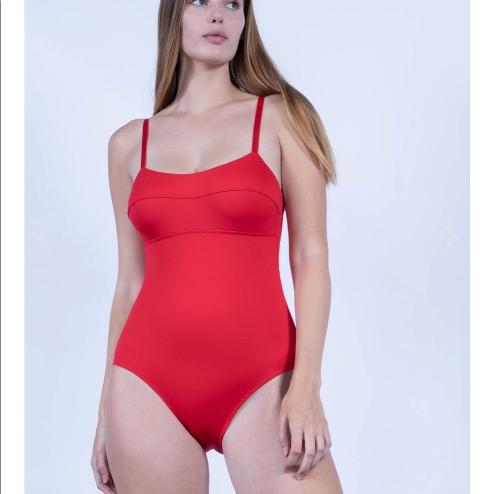 Malia Mills Beach Party Bandeau Maillot.-c/d/dd
